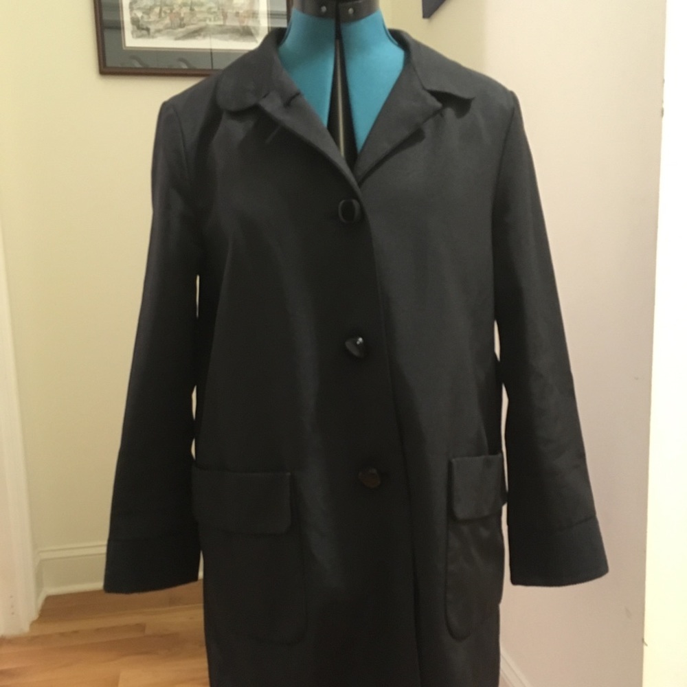 Four Button Black Dress Jacket